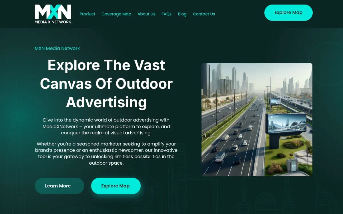MediaX Network website