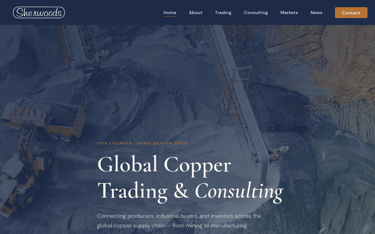 Sherwood Resources website
